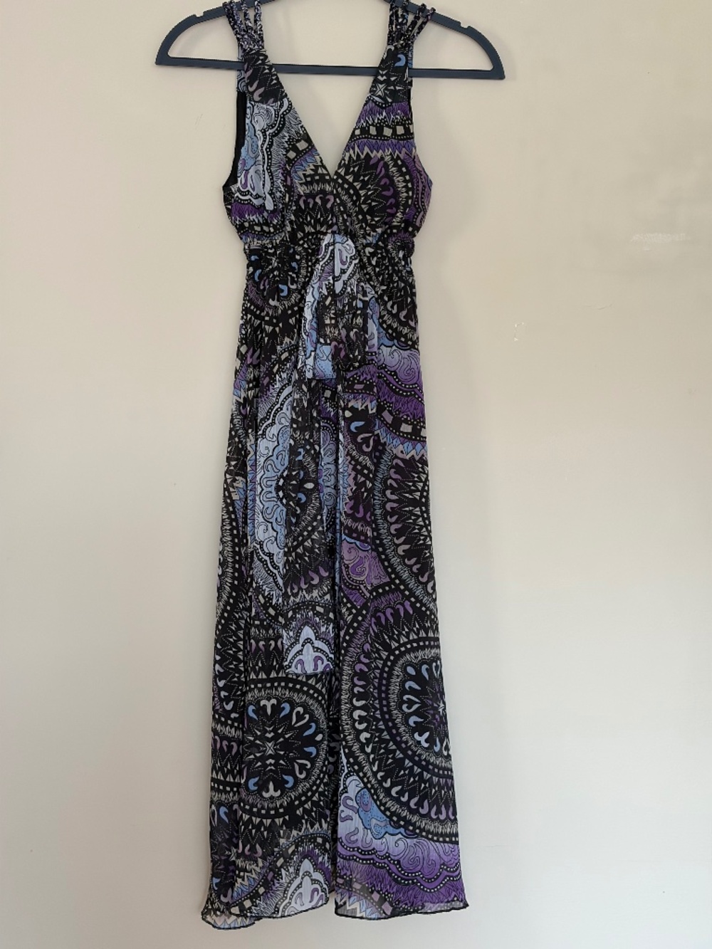 Oodji Collection Paisley Maxi Sundress – Size 38